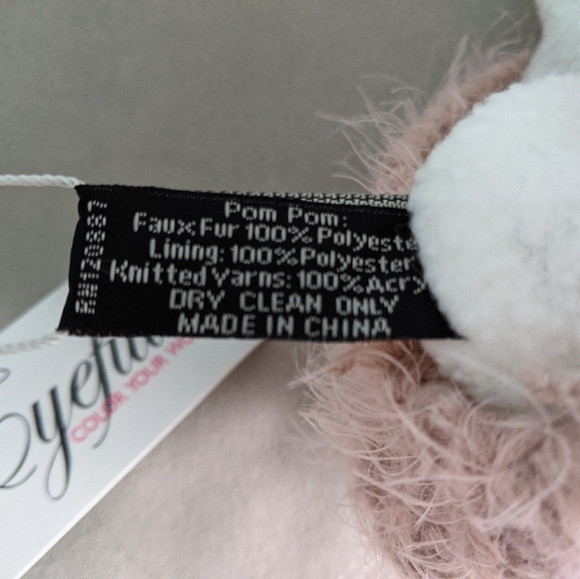 Rose Pom Pom Hat - Eyeful NWT - Picture 4 of 4